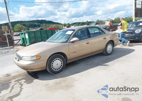 2000 Buick Century Custom z USA, uszkodzony, nr VIN 2G4WS52JXY1168652